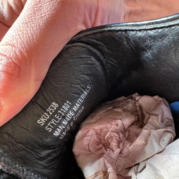 Josmo Little Kid Lace-Up Dress Oxfords Boys Size 1 in Black New Without Box! - Picture 6 of 8